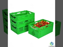 45L 折りたたむプラスチック収納箱,長方形折りたたむ収納箱