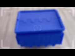 工場用 プラスチック製 引越し箱 リサイクル可能 積み重ね可能 プラスチック製 収納箱 箱